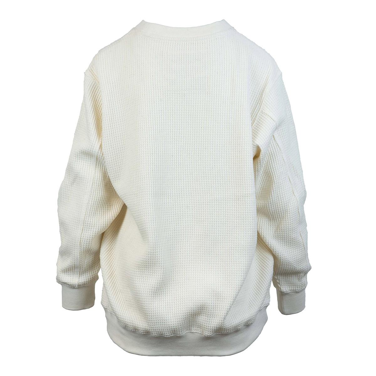 Women's Utah State Aggies Waffle Knit Crew Sweatshirt | Utah